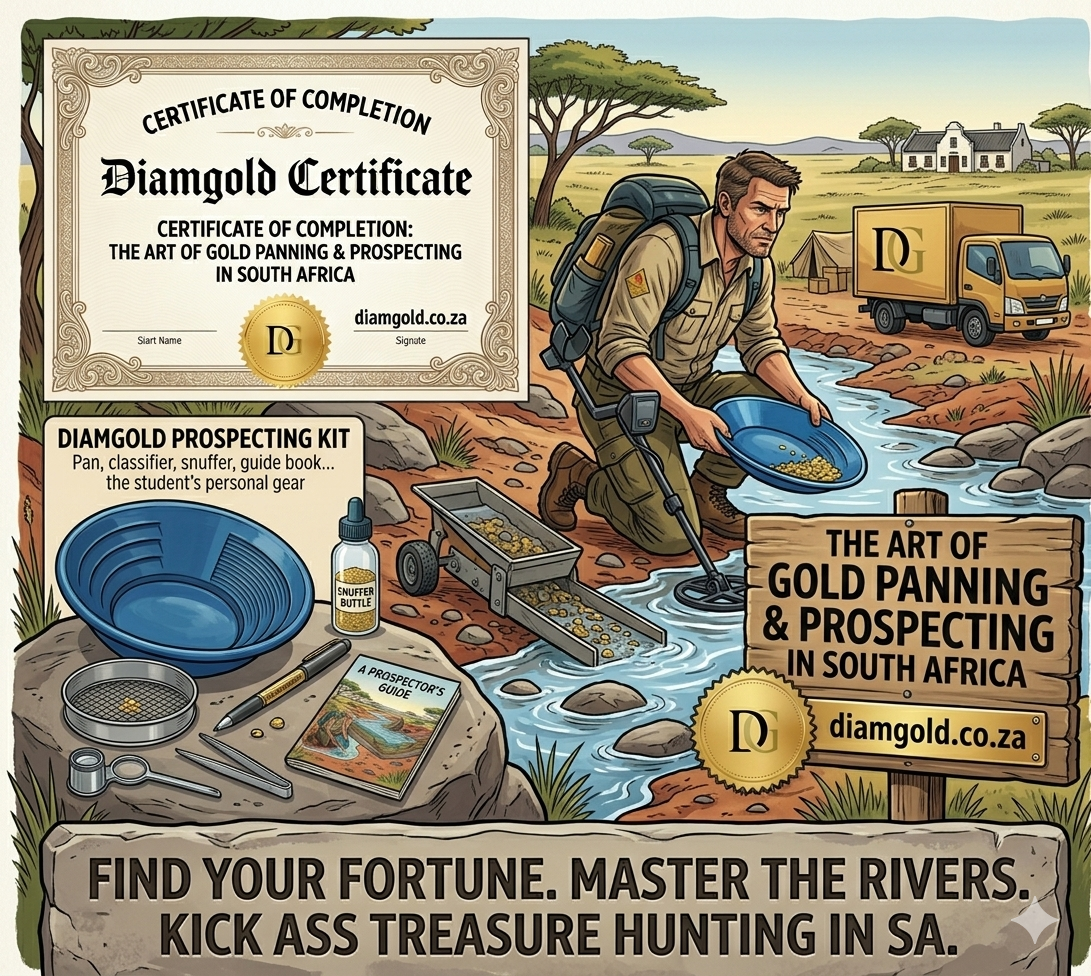 The Art of Gold Panning & Prospecting in South Africa